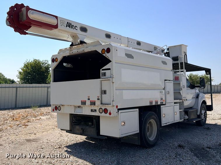image for item YA4394 2016 Ford F750 Super Duty forestry bucket truck