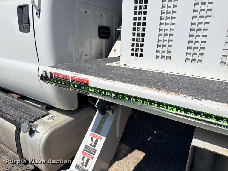 image for item YA4394 2016 Ford F750 Super Duty forestry bucket truck