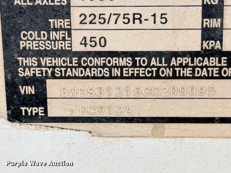 image for item YA4398 2012 Altec DC912A wood chipper