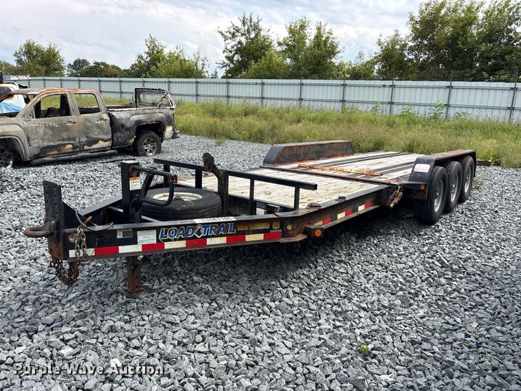 2018 Load Trail tilt deck equipment trailer