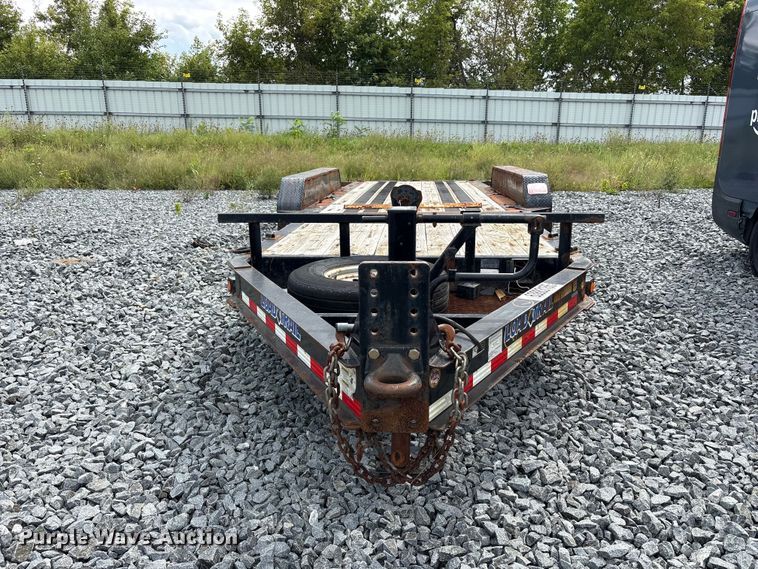image for item YA4469 2018 Load Trail tilt deck equipment trailer