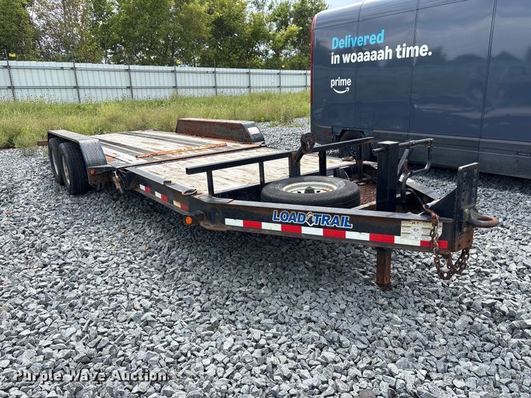 image for item YA4469 2018 Load Trail tilt deck equipment trailer
