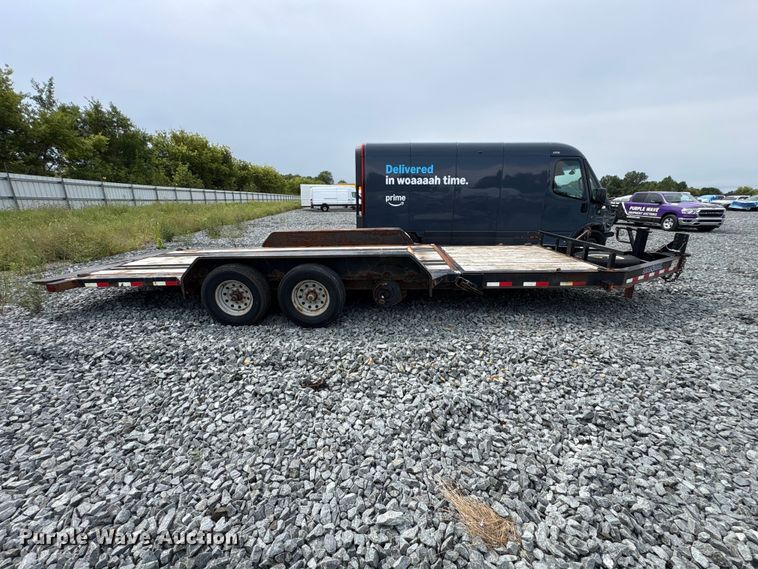 image for item YA4469 2018 Load Trail tilt deck equipment trailer