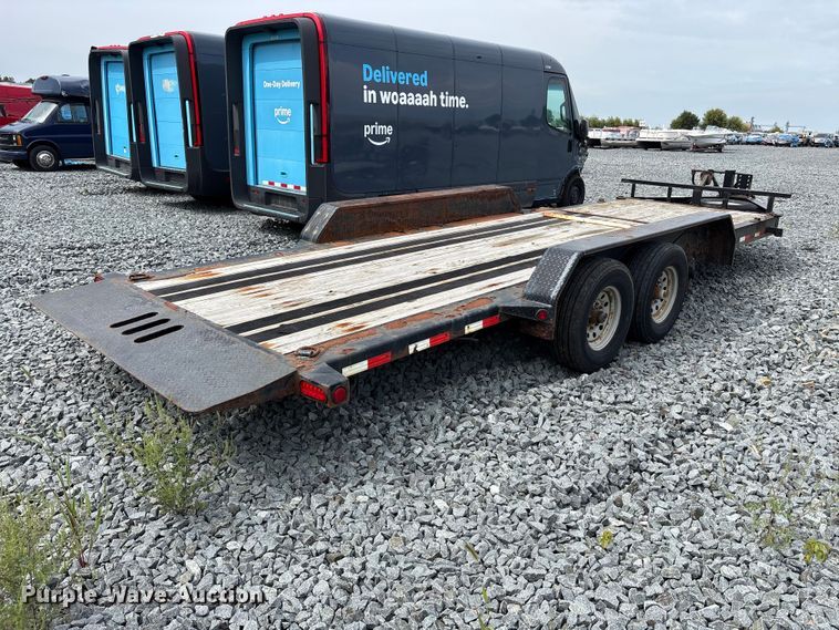 image for item YA4469 2018 Load Trail tilt deck equipment trailer