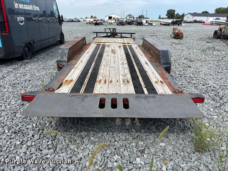 image for item YA4469 2018 Load Trail tilt deck equipment trailer