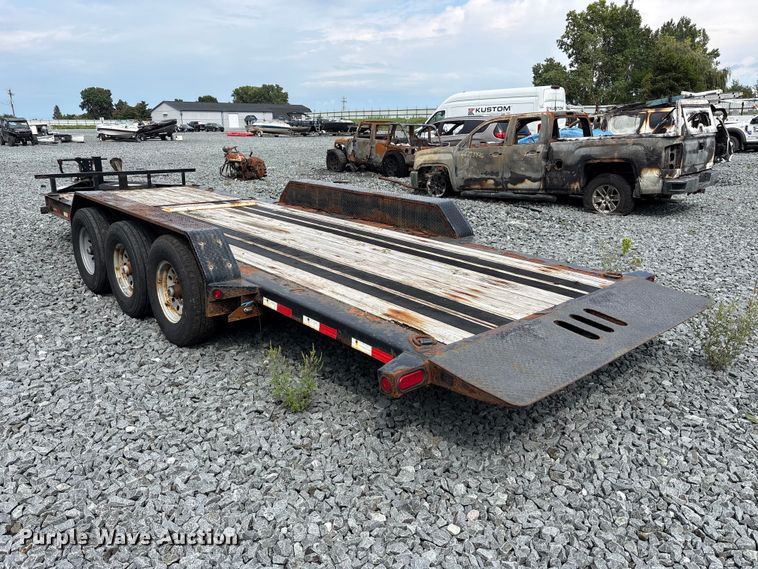 image for item YA4469 2018 Load Trail tilt deck equipment trailer