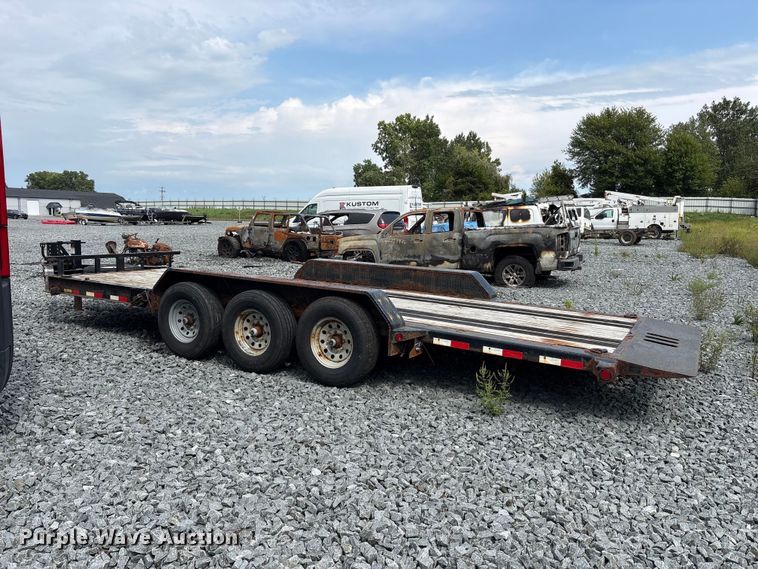 image for item YA4469 2018 Load Trail tilt deck equipment trailer