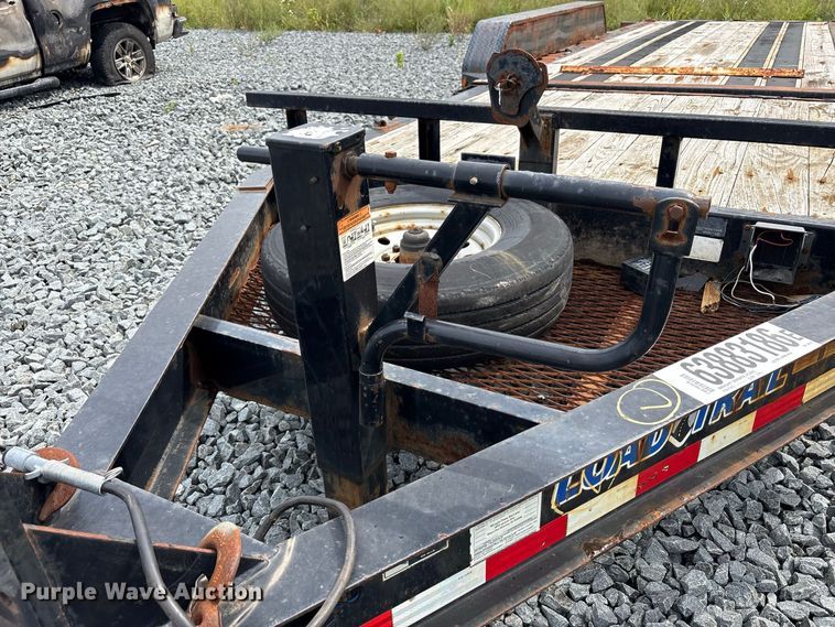image for item YA4469 2018 Load Trail tilt deck equipment trailer