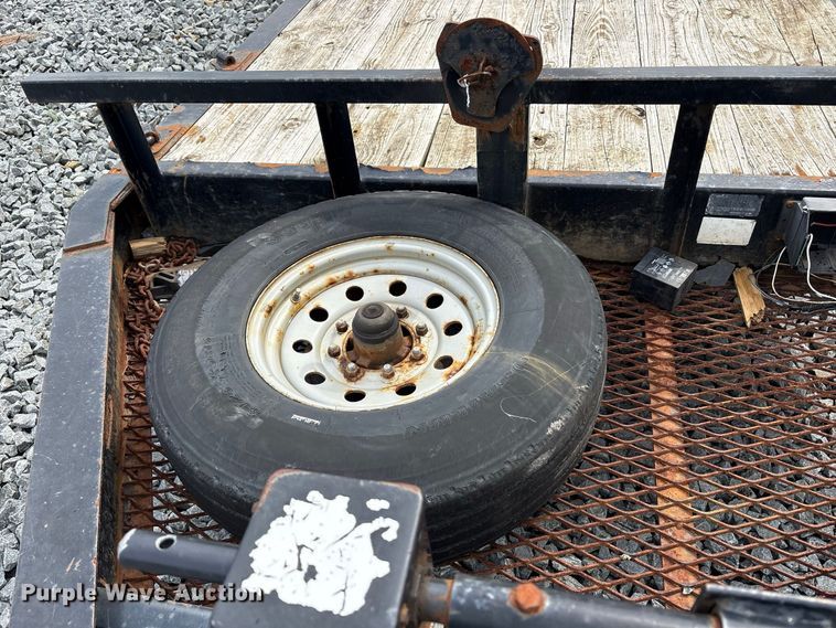 image for item YA4469 2018 Load Trail tilt deck equipment trailer