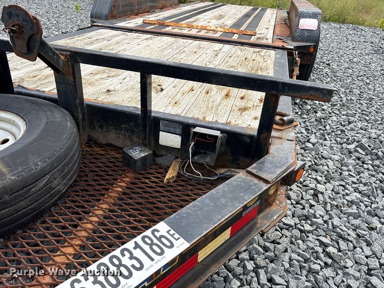 image for item YA4469 2018 Load Trail tilt deck equipment trailer