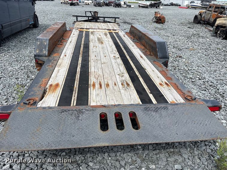 image for item YA4469 2018 Load Trail tilt deck equipment trailer