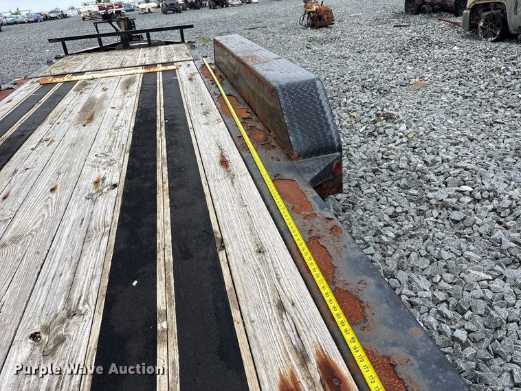image for item YA4469 2018 Load Trail tilt deck equipment trailer