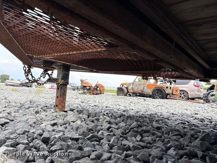 image for item YA4469 2018 Load Trail tilt deck equipment trailer