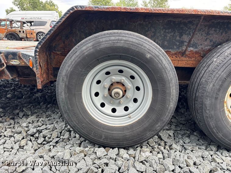 image for item YA4469 2018 Load Trail tilt deck equipment trailer