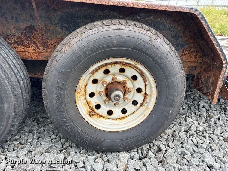 image for item YA4469 2018 Load Trail tilt deck equipment trailer
