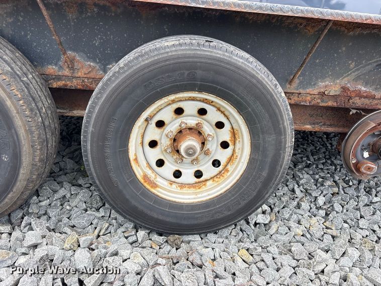 image for item YA4469 2018 Load Trail tilt deck equipment trailer