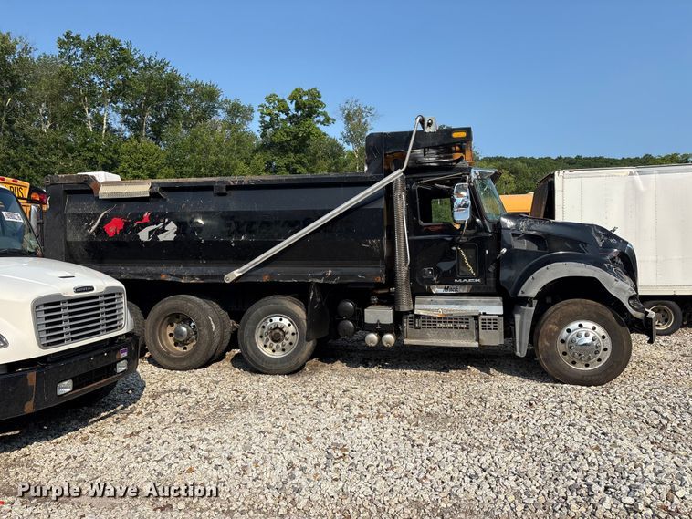 image for item YA4591 2018 Mack GU713 dump truck