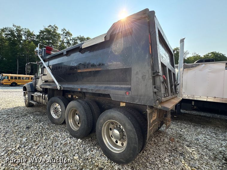 image for item YA4591 2018 Mack GU713 dump truck
