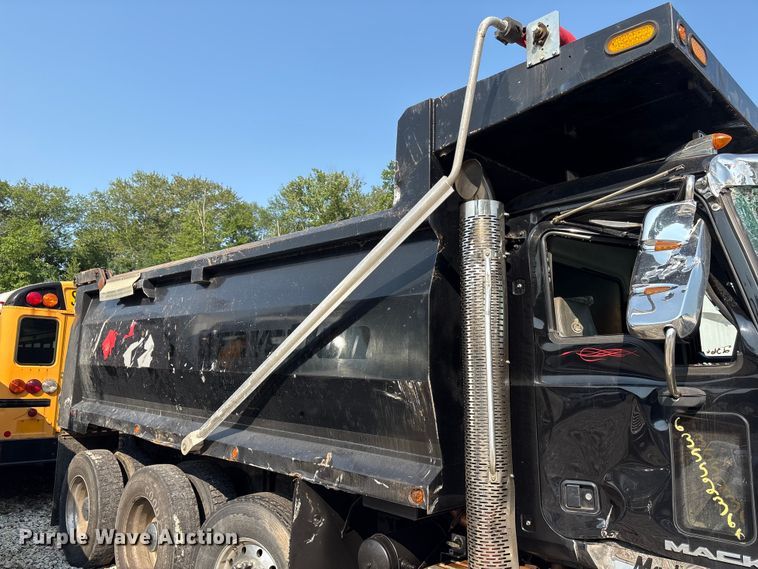 image for item YA4591 2018 Mack GU713 dump truck