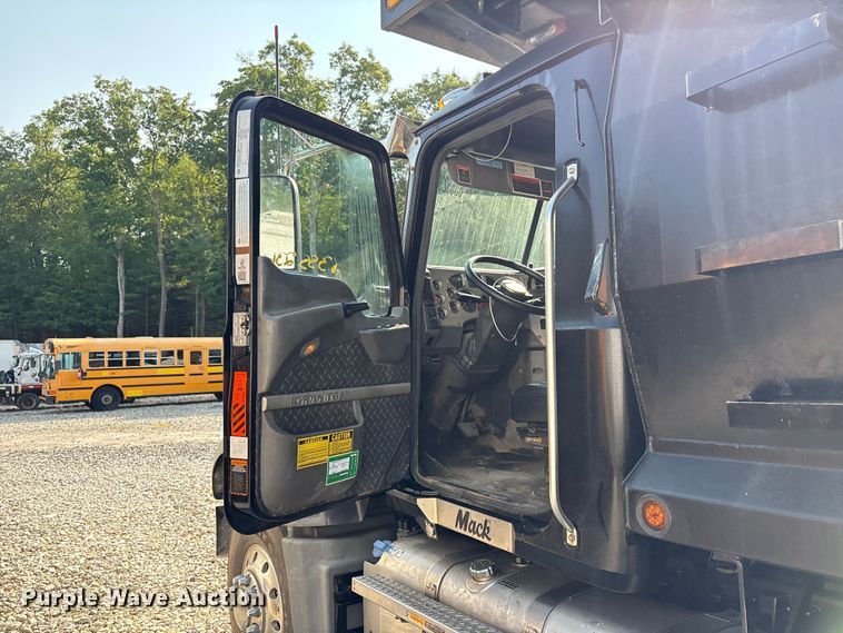 image for item YA4591 2018 Mack GU713 dump truck