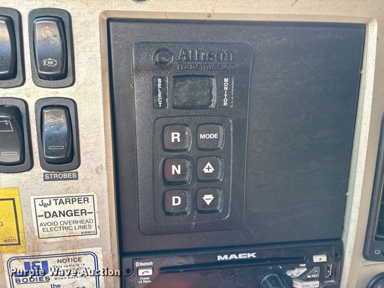 image for item YA4591 2018 Mack GU713 dump truck