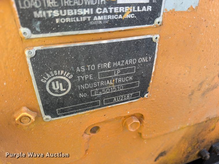 image for item YA4639 Caterpillar GP50K forklift
