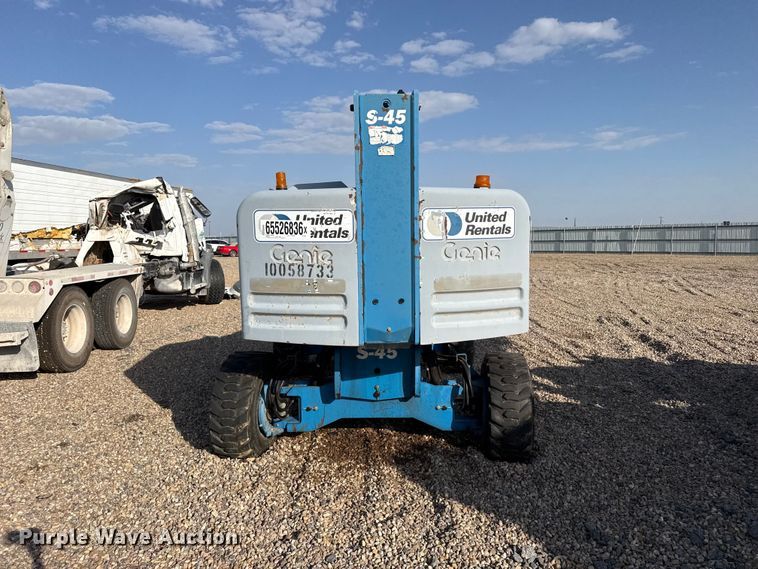 image for item YA4656 2012 Genie S-45 boom lift