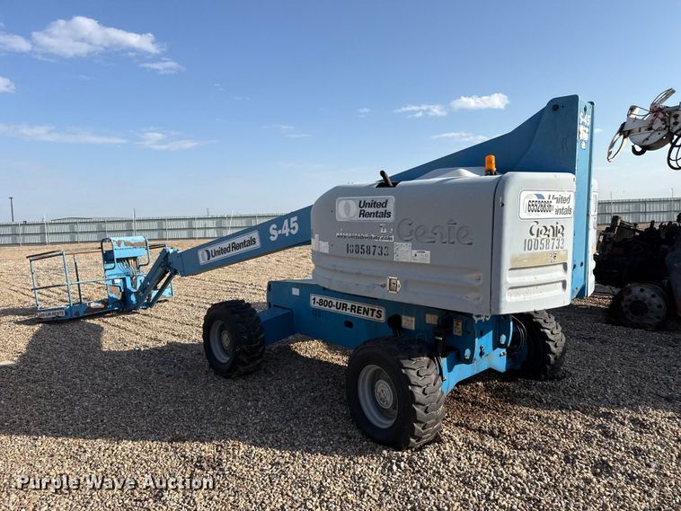 image for item YA4656 2012 Genie S-45 boom lift