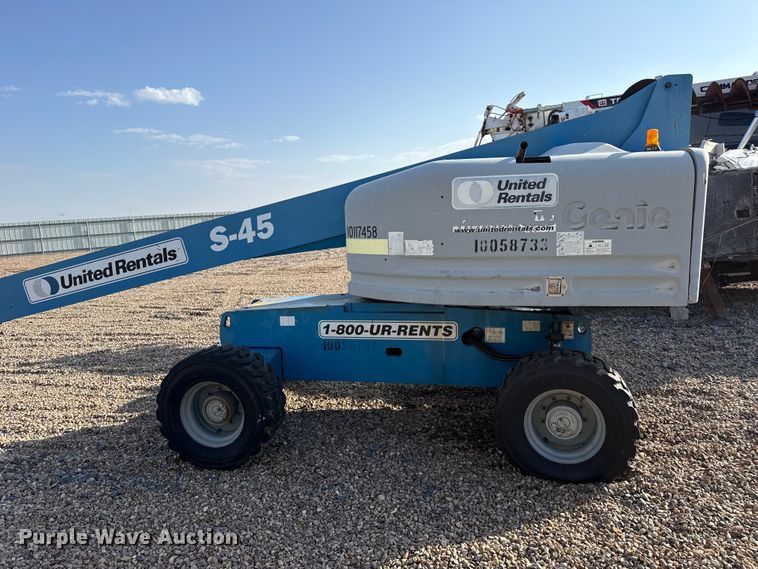 image for item YA4656 2012 Genie S-45 boom lift