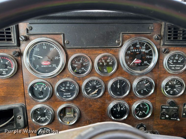 image for item YA4717 2000 Peterbilt 378 rock slinger truck