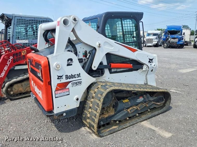 image for item YA4725 2019 Bobcat T650 tracked skid steer loader