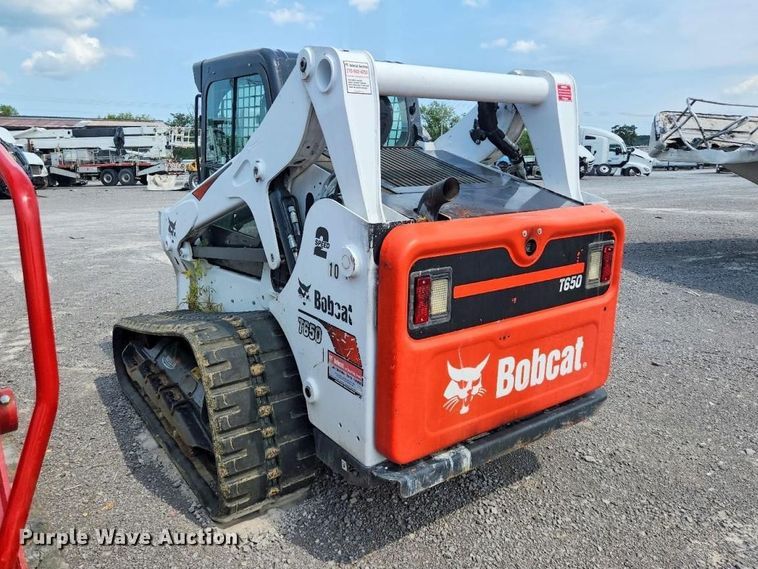 image for item YA4725 2019 Bobcat T650 tracked skid steer loader