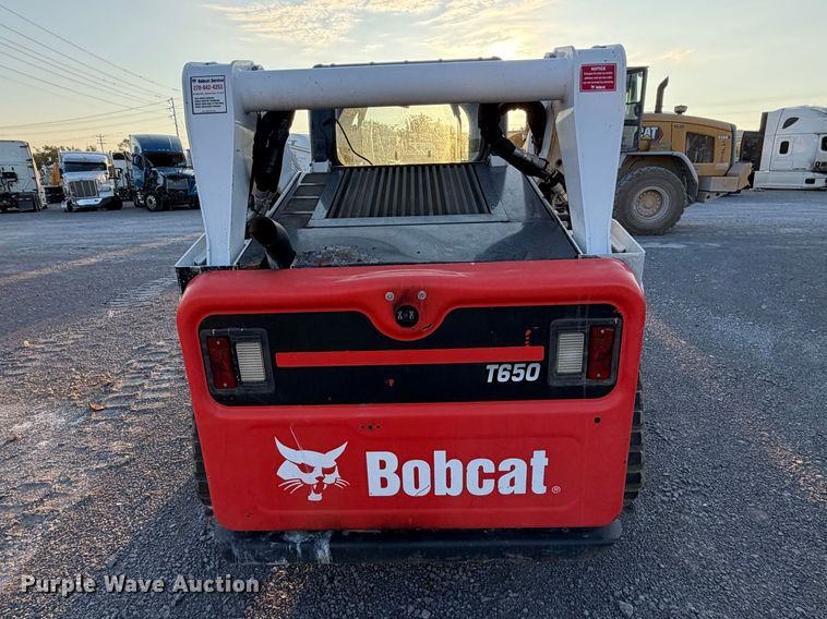 image for item YA4725 2019 Bobcat T650 tracked skid steer loader