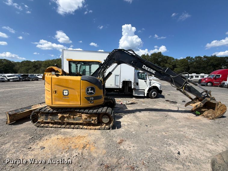 image for item YA4946 2024 John Deere 75P-Tier Mini Excavator