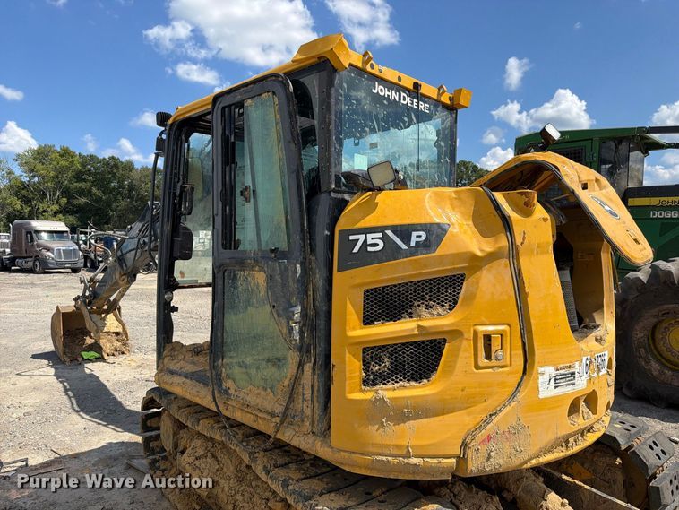 image for item YA4946 2024 John Deere 75P-Tier Mini Excavator