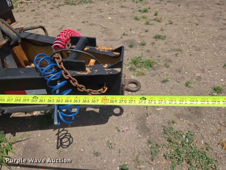 image for item DP8985 1994 CMW Custom 15T242 equipment trailer