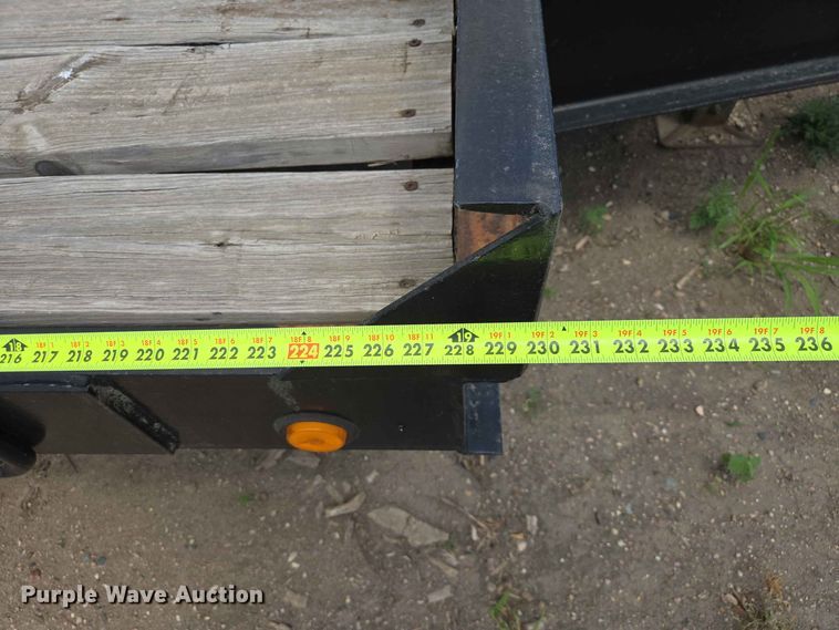 image for item DP8985 1994 CMW Custom 15T242 equipment trailer