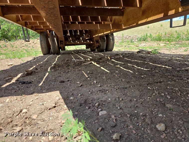 image for item DP8985 1994 CMW Custom 15T242 equipment trailer