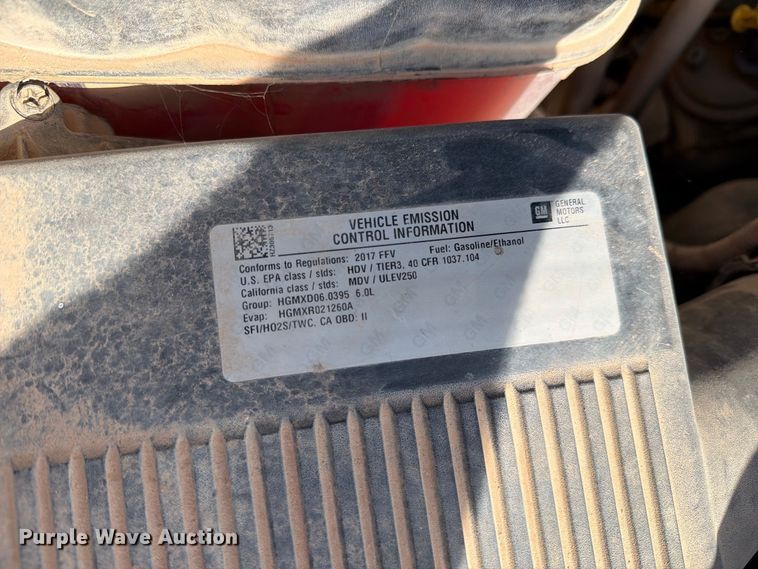 image for item DV8608 2017 Chevrolet Silverado 2500 Crew Cab pickup truck