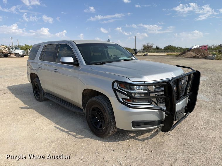 image for item DV8609 2016 Chevrolet Tahoe Police SUV