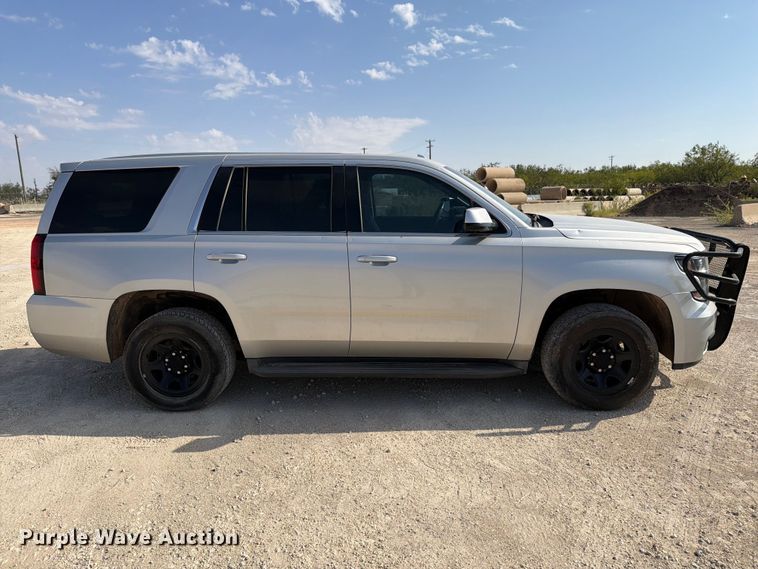 image for item DV8609 2016 Chevrolet Tahoe Police SUV