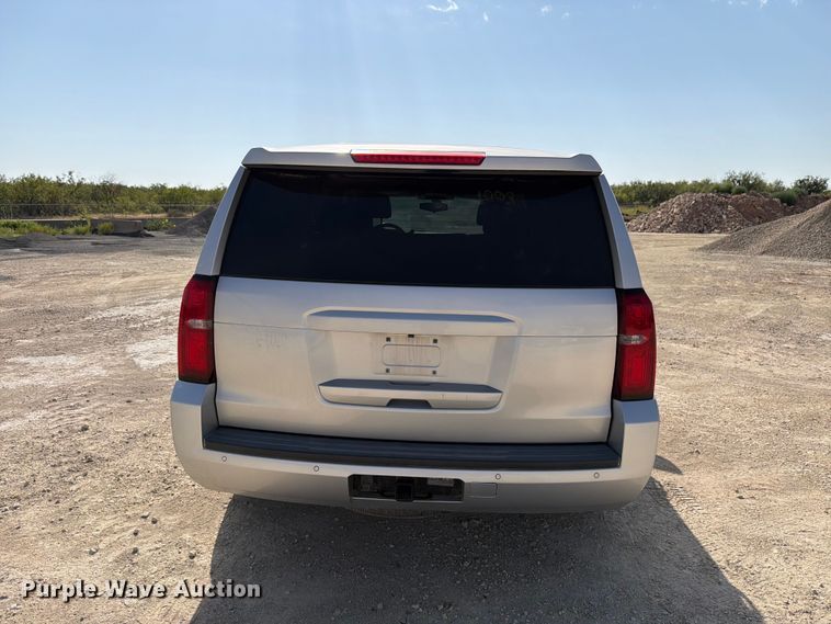 image for item DV8609 2016 Chevrolet Tahoe Police SUV