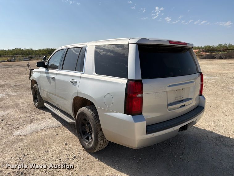 image for item DV8609 2016 Chevrolet Tahoe Police SUV
