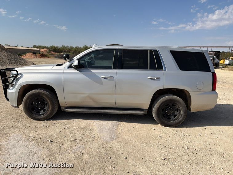 image for item DV8609 2016 Chevrolet Tahoe Police SUV