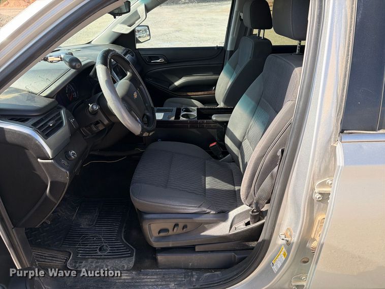 image for item DV8609 2016 Chevrolet Tahoe Police SUV