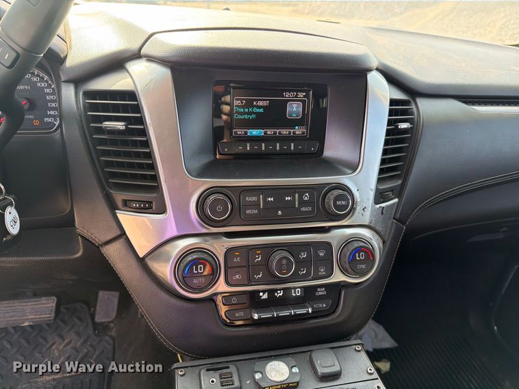 image for item DV8609 2016 Chevrolet Tahoe Police SUV
