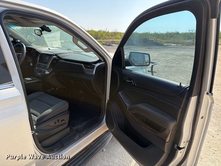 image for item DV8609 2016 Chevrolet Tahoe Police SUV