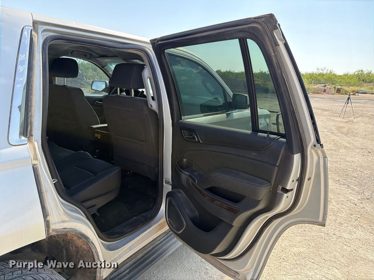 image for item DV8609 2016 Chevrolet Tahoe Police SUV