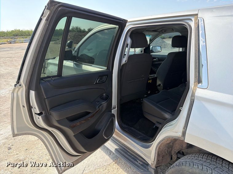 image for item DV8609 2016 Chevrolet Tahoe Police SUV