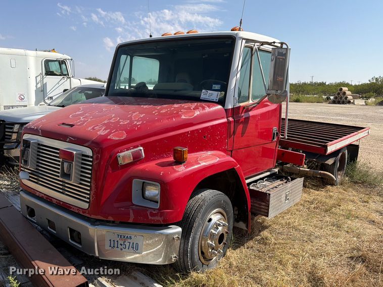 image for item DV8610 1994 Freightliner FL60 flatbed truck